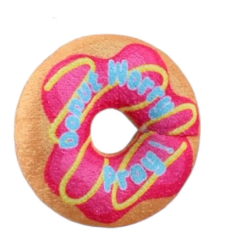 Plush Religious Prayer Donut